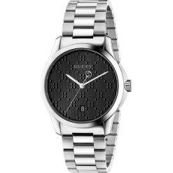 ZEGAREK GUCCI G - Timeless YA126460. Czarne zegarki damskie marki GUCCI, ze stali. Za 3190,00 zł.