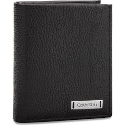Mały Portfel Męski CALVIN KLEIN - Pebble W Plaque Mini K50K504154 001. Czarne portfele męskie marki Calvin Klein, ze skóry. Za 279,00 zł.