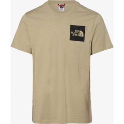 The North Face - T-shirt męski, beżowy. Brązowe t-shirty męskie The North Face, s, z nadrukiem, bez kołnierzyka. Za 129,95 zł.