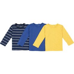 Odzież dziecięca: Zestaw 3 t-shirtów z długim rękawem 1 mies. – 3 lata