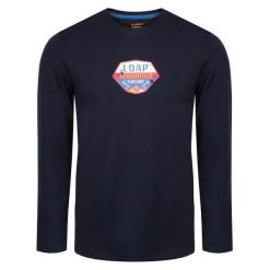 Loap Loap Termo Koszulka Męska Aval Dark Blue M. Niebieskie koszulki męskie termoaktywne Loap, m, z nadrukiem, z materiału, sportowe, bez kołnierzyka, z długim rękawem, długie. W wyprzedaży za 42,00 zł.