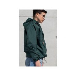 Softshell green hoodie. Zielone bluzy damskie Rest_factory, s, z aplikacjami, z poliesteru, bez rękawów, bez kaptura. Za 289,00 zł.