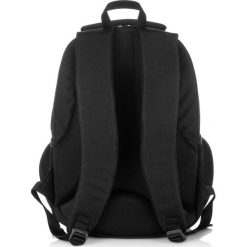 Plecak na laptopa Paolo Peruzzi V-01 czarny. Czarne plecaki męskie Paolo Peruzzi, bez wzorów, z tkaniny. Za 129,99 zł.
