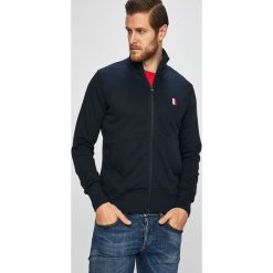 Tommy Hilfiger - Bluza. Szare bluzy męskie TOMMY HILFIGER, s, z nadrukiem, z bawełny, bez kołnierzyka, bez rękawów, bez kaptura. Za 499,90 zł.