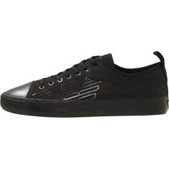 Emporio Armani Sneakersy niskie black. Czarne sneakersy męskie Emporio Armani, bez zapięcia. Za 629,00 zł.