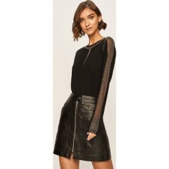 Pinko - Sweter. Czarne swetry damskie Pinko, s, bez wzorów, z poliesteru, bez rękawów, bez kaptura. W wyprzedaży za 649,90 zł.