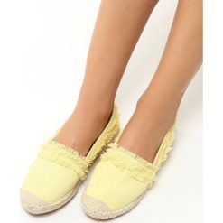 Espadryle damskie: Żółte Espadryle Free Time