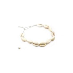 Naszyjnik Choker Muszelka sznurek. Szare naszyjniki damskie Brazi druse jewelry. Za 97,00 zł.