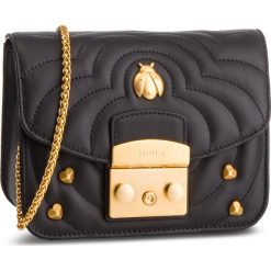 Torebka FURLA - Metropolis Rea 1001772 B BUQ6 N27 Onyx. Czarne torebki klasyczne damskie Furla, bez wzorów, ze skóry, wizytowe, bez dodatków. W wyprzedaży za 799,00 zł.
