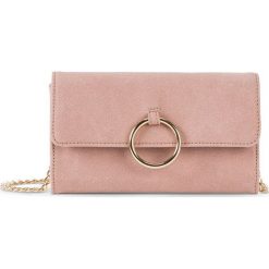 Torebka z ozdobnym pierścieniem bonprix bladoróżowy. Różowe torebki klasyczne damskie bonprix, bez wzorów, ze skóry, eleganckie, bez dodatków. Za 59,99 zł.