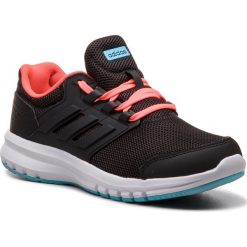 Buty adidas - Galaxy 4 K B75656 Cblack/Cblack/Solred. Czarne buty do biegania damskie Adidas, z materiału. Za 179,00 zł.