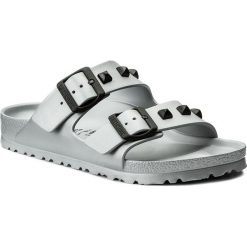 Chodaki damskie: Klapki BIRKENSTOCK - Arizona 1006841 Studded Silver
