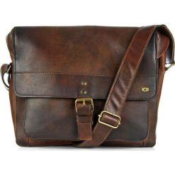 DAAG ALIVE 12 koniakowa torba skórzana na ramię unisex. Torby męskie skórzane daag, bez wzorów, młodzieżowe, na ramię. Za 617,99 zł.