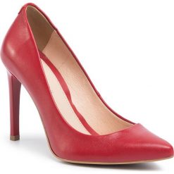 Szpilki BALDACCINI - 1480500 Cherie Red. Czerwone półbuty damskie Baldaccini, bez wzorów, ze skóry, eleganckie, bez obcasa, na obcasie, bez zapięcia. Za 269,00 zł.