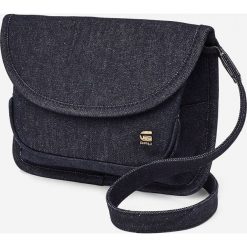 G-Star Raw - Torebka. Niebieskie torebki klasyczne damskie G-Star RAW, w paski, z bawełny, retro, na ramię, małe, bez dodatków. Za 399,90 zł.