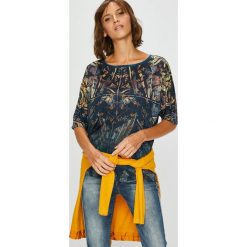 Medicine - Top Suffron Spice. Szare topy damskie MEDICINE, m, z dzianiny, z okrągłym kołnierzem. Za 49,90 zł.