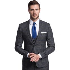 Marynarka GIULIO GGPS900270. Szare marynarki męskie Giacomo Conti, m, bez wzorów, z wełny, eleganckie. Za 999,00 zł.