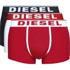 Diesel 3-pack Bokserki Czarny Czerwony Biały. Czerwone bokserki męskie Diesel, z elastanu. Za 171,95 zł.