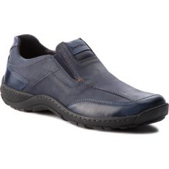 Półbuty JOSEF SEIBEL - Nolan 18 17142 138 530 Ocean. Niebieskie półbuty skórzane męskie marki Josef Seibel, na co dzień. W wyprzedaży za 269,00 zł.