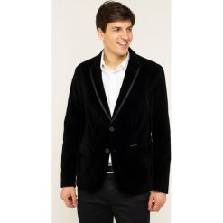 Marynarka Armani Exchange 6GZG56 ZNFJZ 1200. Czarne marynarki męskie Armani Exchange, m, bez wzorów, z wiskozy, casualowe. W wyprzedaży za 579,00 zł.