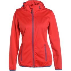 Kurtki sportowe damskie: Meru PARIS Kurtka Softshell red