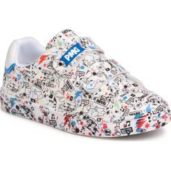 Sneakersy PRIMIGI - 5456933 Bian. Białe trampki chłopięce Primigi, bez wzorów, ze skóry ekologicznej, na rzepy. Za 199,00 zł.