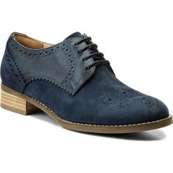 Jazzówki damskie: Oxfordy CLARKS – Netley Rose 261309374 Navy Combi