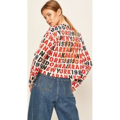 Dkny - Bluza. Białe bluzy damskie DKNY, s, bez wzorów, z elastanu, bez rękawów, bez kaptura. Za 319,90 zł.