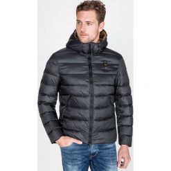 Blauer Mills Kurtka Czarny. Czarne płaszcze męskie Blauer, xl, bez wzorów, z materiału, bez kaptura. Za 1257,95 zł.