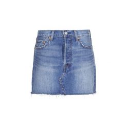 Spódnice krótkie Levis DECONSTRUCTED SKIRT. Niebieskie minispódniczki Levi's®. Za 259,00 zł.