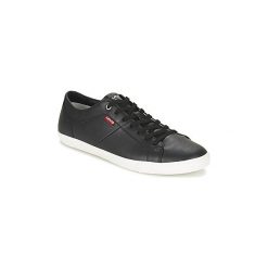 Buty Levis WOODS. Czarne trampki męskie marki Levi's®, bez wzorów, bez zapięcia. Za 269,00 zł.