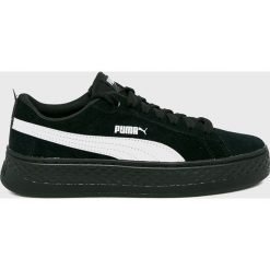 Puma - Buty Smash Platform Sd. Czarne buty sportowe damskie Puma, z materiału. Za 329,90 zł.