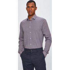 Tommy Hilfiger Tailored - Koszula. Niebieskie koszule męskie Tommy Hilfiger Tailored, bez wzorów, z elastanu, eleganckie, z klasycznym kołnierzykiem, z długim rękawem. Za 449,90 zł.