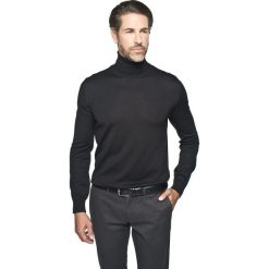 Golfy męskie: sweter valero golf czarny