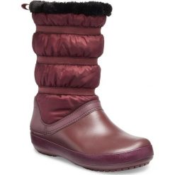 Crocs Buty damskie Crocband Winter Boot W Burgundy W10 (41-42). Czerwone buty sportowe damskie Crocs, bez wzorów, bez obcasa. Za 359,00 zł.