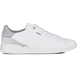 Geox - Buty. Białe sneakersy męskie Geox, bez zapięcia. W wyprzedaży za 399,90 zł.