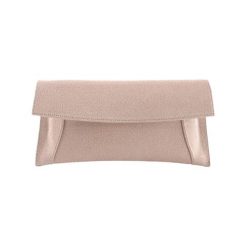 Kopertówki damskie: Skórzana kopertówka w kolorze różowym – (S)30 x (W)16 x (G)5 cm