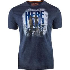 Outhorn Koszulka męska TOL16-TSM612 niebieska r. S (TOL16-TSM612). Niebieskie t-shirty męskie Outhorn, s. Za 33,43 zł.