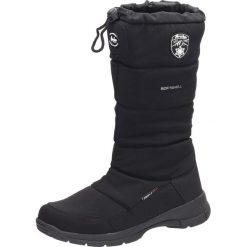 Śniegowce damskie AMERICAN SOFTSHELL SN11 BK. Czarne śniegowce damskie American CLUB, z materiału, klasyczne, bez zapięcia. W wyprzedaży za 118,30 zł.