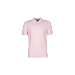Koszulki polo z krótkim rękawem Benetton MADALO. Różowe koszulki męskie Benetton, xl, bez wzorów, z krótkim rękawem. Za 116,10 zł.