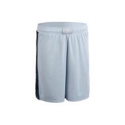 Spodenki Do Gry W Koszykówkę Damskie Jasnoszaro- Granatowe Sh500. Szare szorty damskie TARMAK, s, bez wzorów, z poliesteru. Za 39,99 zł.
