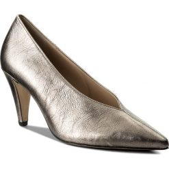 Półbuty HÖGL - 5-107711 Antracit 6200. Szare półbuty damskie skórzane marki HÖGL, eleganckie, na obcasie. W wyprzedaży za 389,00 zł.