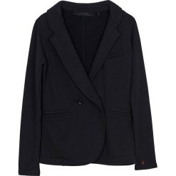 Blezer "Marais" w kolorze czarnym. Czarne bolerka i narzutki damskie June 7.2, l, z haftami, z bawełny, bez rękawów. W wyprzedaży za 289,95 zł.