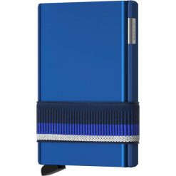 Secrid - Portfel. Niebieskie portfele damskie Secrid, bez wzorów, z materiału. Za 229,90 zł.