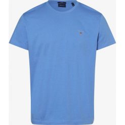 Gant - T-shirt męski, niebieski. Niebieskie t-shirty męskie GANT, xl, z bawełny. Za 129,95 zł.
