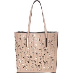Torebki klasyczne damskie: Skórzana torebka w kolorze taupe – (S)33 x (W)55 x (G)12 cm