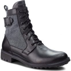 Kozaki GINO ROSSI - Marco MTU179-Q02-0473-9985-F 99/90. Czarne buty zimowe męskie Gino Rossi, z materiału. W wyprzedaży za 449,00 zł.