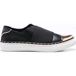 Sixtyseven - Tenisówki. Czarne trampki damskie slip on marki Sixtyseven, ze skóry. W wyprzedaży za 159,90 zł.