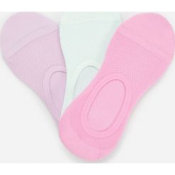 Skarpety balerinki 3 pack - Jasny szary. Szare skarpetki damskie Reserved, bez wzorów. W wyprzedaży za 19,99 zł.
