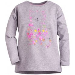 Bluzy dziewczęce: Bluza z wydłużonym tyłem dla dziewczynki 9-13 lat